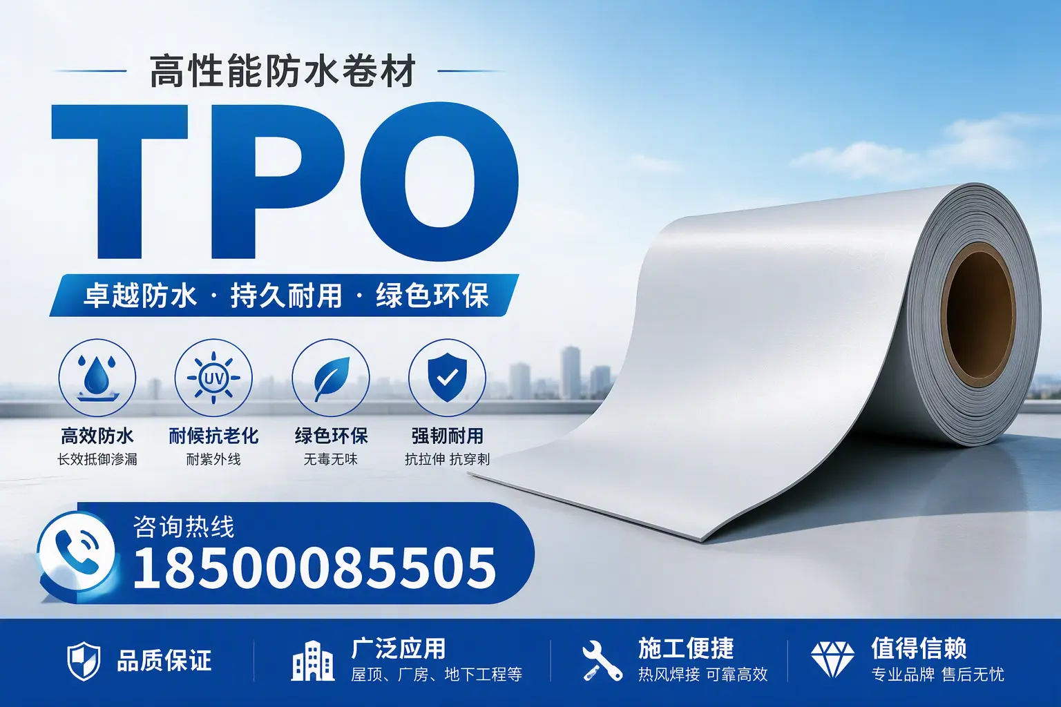 TPO材料的环保特性及其在滁州的应用